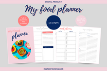 Load image into Gallery viewer, The ultimate home food planner - Instant download
