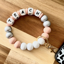 Load image into Gallery viewer, Teacher wristlet keyring
