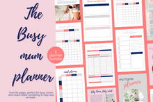 Load image into Gallery viewer, The ultimate busy mum planner - Instant download
