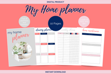 Load image into Gallery viewer, Home planner for busy mums - Instant download

