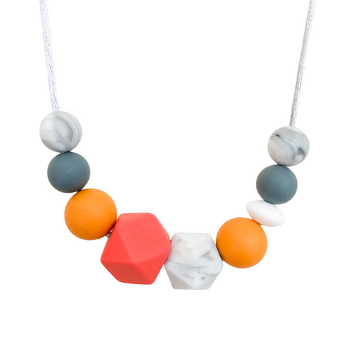 Teething Necklace Baby Silicone Teether Nursing Necklace For Mom Safe Toys  For Teeth | Fruugo UK