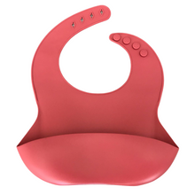 Load image into Gallery viewer, Rouge silicone bib
